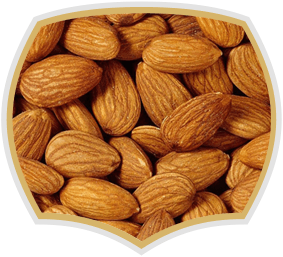 Roasted almonds, quality nuts from Gama Food