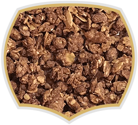 Crunchy muesli chocolate , granola. Gama Food