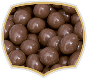 Choco-peanuts, chocolate coated nuts. Gama Food