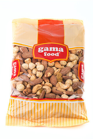 Mix Premium Gama 400 gr - Gama Food roasted almonds, cashew, hazelnuts