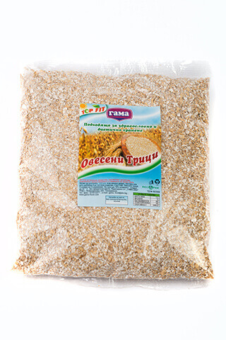 Oat bran in packages 170 gr and 650 gr from Gama Food