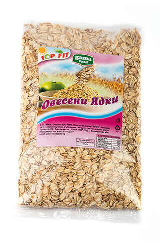 Gama Food Oat flakes thin in packages of 170 gr and 450 gr